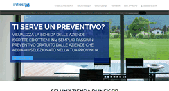 Desktop Screenshot of infissiperte.com